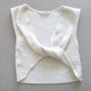 12th tribe criss cross crop top